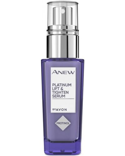 Avon Anew Серум със стягащ и повдигащ ефект Platinum, с Protinol, 30 ml - 1